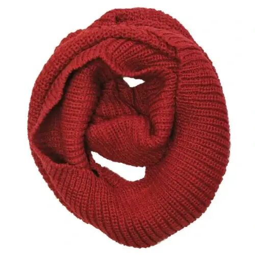 Wrapables Thick Knitted Winter Warm Infinity Scarf - WRAPABLES