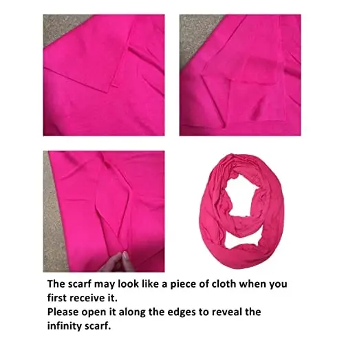 Wrapables Soft Jersey Knit Infinity Scarf - 7