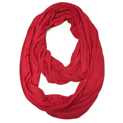 Wrapables Soft Jersey Knit Infinity Scarf 