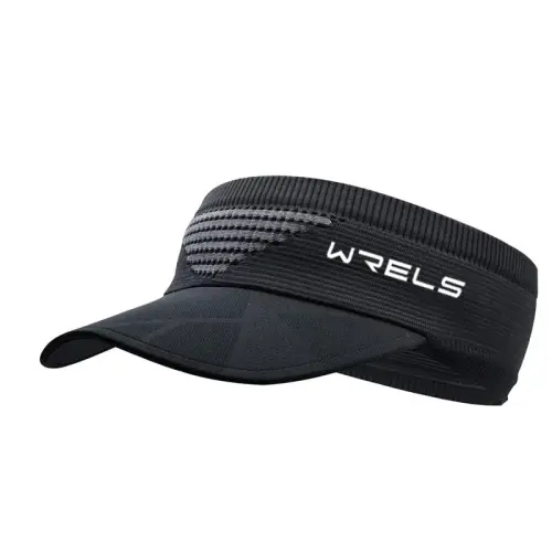 WRELS Visor Sun Hat for Kids Women Men,Adjustable Packable Sports Cap with Sweatband(46-60cm) - WRELS (1)
