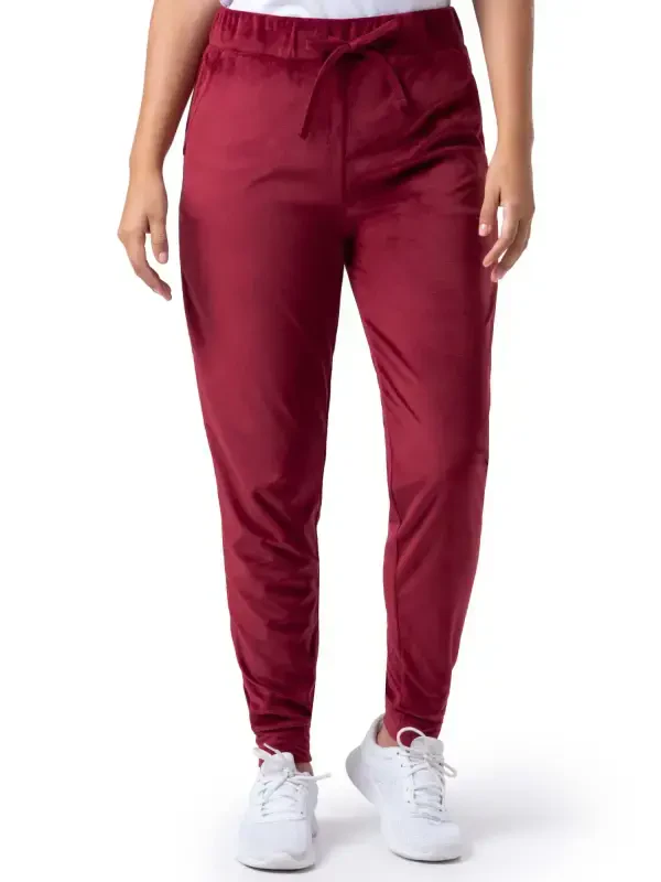 Wright's Women's Plush Velour Hoodie & Jogger Tracksuit Set, S-4X- - 6