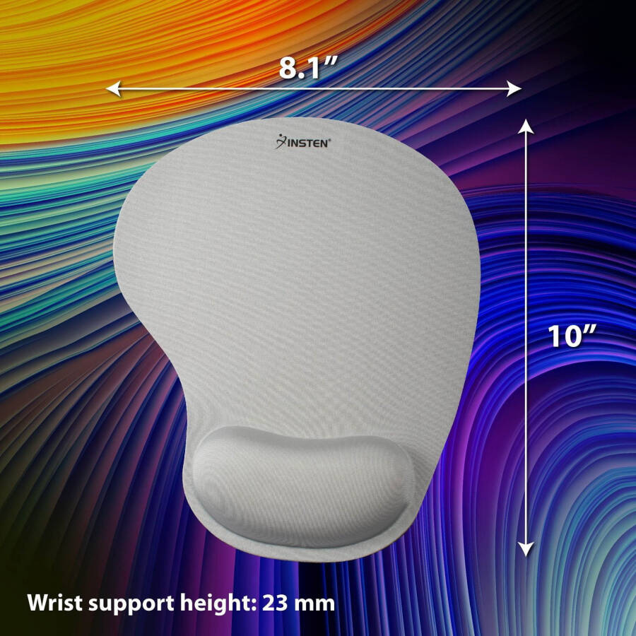 Wrist Rest Support Mouse Pad, Ergonomic Support Cushion, Pain Relief Memory Foam, For Gaming Home Office Working Studying - 6