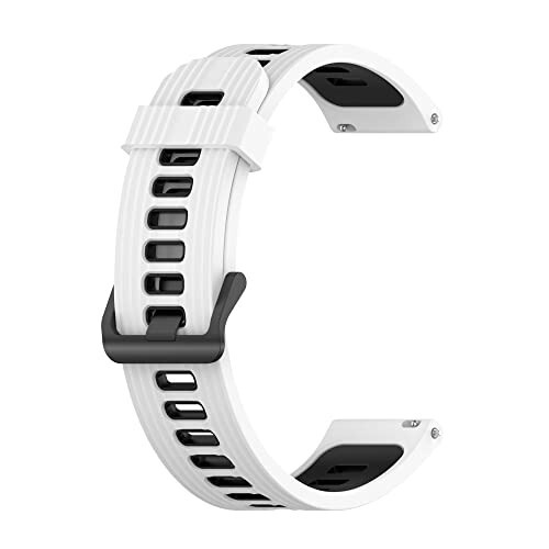 Wrist Strap Compatible With LIGE Smart Watch for Men, Replacement Wristband Compatible for LIGE BW1290/BW0290/BW0220/BW0264/BW0298/BW1831/ST2/ST8 Soft Silicone Watch Band Adjustable Wristband Bracelet - 6