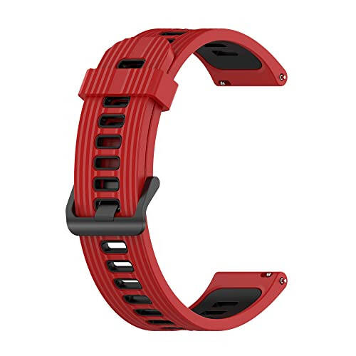 Wrist Strap Compatible With LIGE Smart Watch for Men, Replacement Wristband Compatible for LIGE BW1290/BW0290/BW0220/BW0264/BW0298/BW1831/ST2/ST8 Soft Silicone Watch Band Adjustable Wristband Bracelet - 7