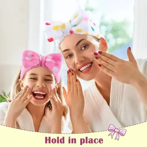 WSYUB Skincare Headband, 6pcs Headband for Washing Face,Spa&Makeup Headbands - 5