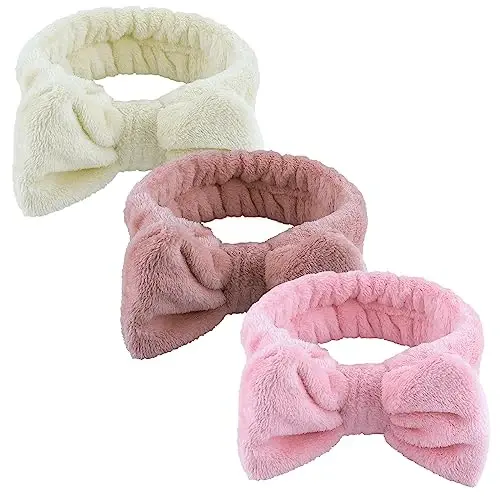WSYUB Spa Headbands, Makeup Headbands, Bow Headband for Washing Face skincare headbands for women, Hair Bands - 1