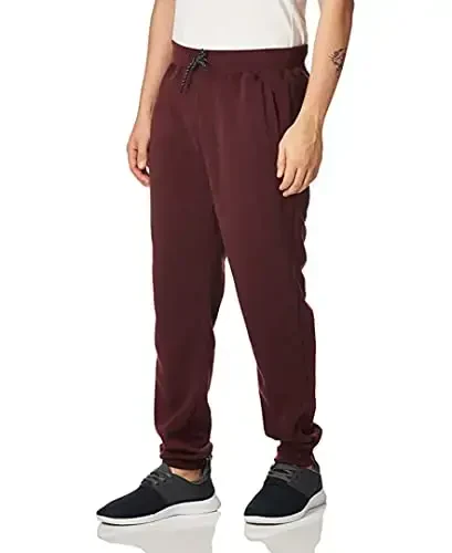 WT02 Men's Active Basic Fleece Joggers, Relaxed and Comfortable Sweatpants - 4