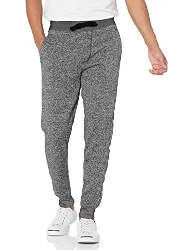 WT02 Men's Active Basic Fleece Joggers, Relaxed and Comfortable Sweatpants - 1