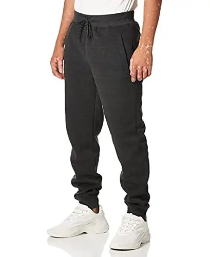WT02 Men's Active Basic Fleece Joggers, Relaxed and Comfortable Sweatpants - Modazone (1)