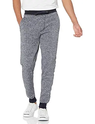 WT02 Men's Active Basic Fleece Joggers, Relaxed and Comfortable Sweatpants 