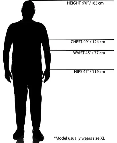 WT02 Men's Active Basic Fleece Joggers, Relaxed and Comfortable Sweatpants - 5