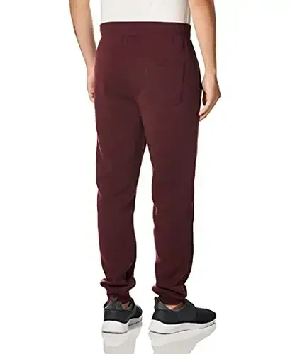 WT02 Men's Active Basic Fleece Joggers, Relaxed and Comfortable Sweatpants - 3