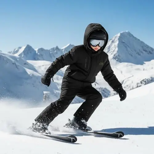 WULFUL Boy's Waterproof Ski Jacket Warm Fleece Hooded Winter Snow Coat - WULFUL (1)