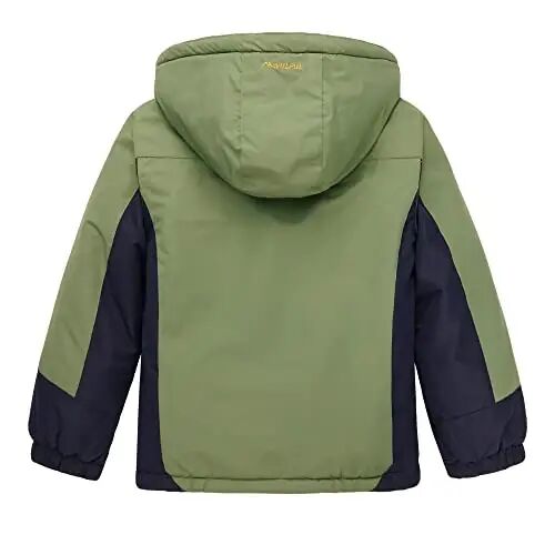 WULFUL Boy's Waterproof Ski Jacket Warm Fleece Hooded Winter Snow Coat - WULFUL (1)