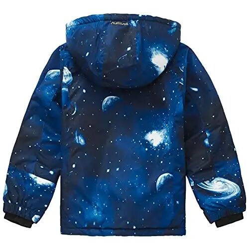 WULFUL Boy's Waterproof Ski Jacket Warm Fleece Hooded Winter Snow Coat - WULFUL (1)