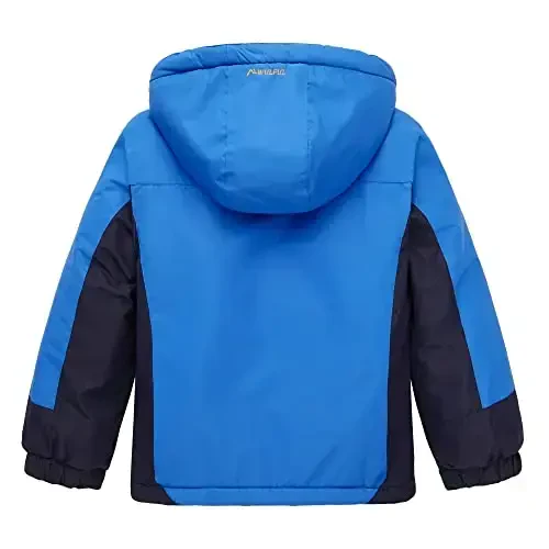 WULFUL Boy's Waterproof Ski Jacket Warm Fleece Hooded Winter Snow Coat - MODAZONE (1)