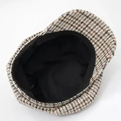 WULIQIUQIU Ayollar uchun Fransiz Bere Şapkalari Qishki Yangi Boy Kepka Bahor Tashqi Quyosh Şapkasi - 3