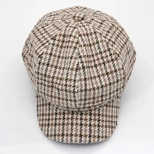 WULIQIUQIU French Beret Hats for Women Winter Newsboy Cap Spring Outdoor Sun Hat - 2