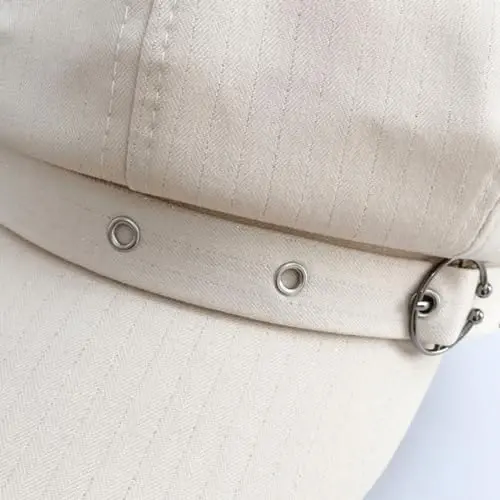 WULIQIUQIU French Beret Hats for Women Winter Newsboy Cap Spring Outdoor Sun Hat - 5