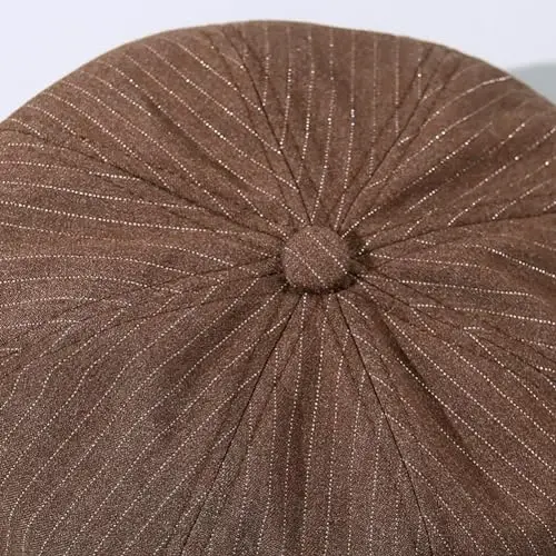 WULIQIUQIU French Beret Hats for Women Winter Newsboy Cap Spring Outdoor Sun Hat - 5