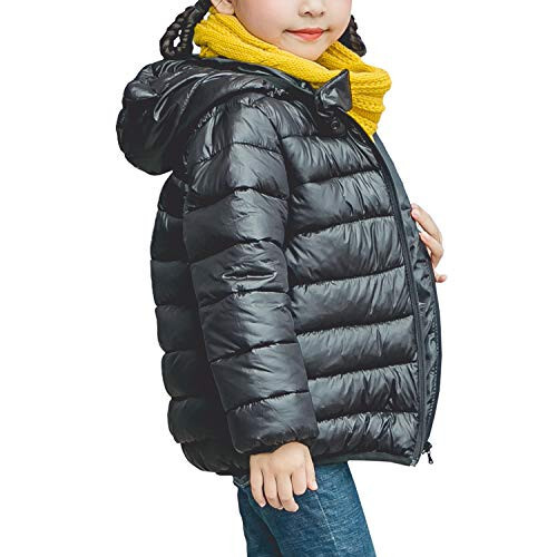 WUSENST Baby Boys Girls Winter Coats Hoods Light Puffer Down Jacket Outwear - 5