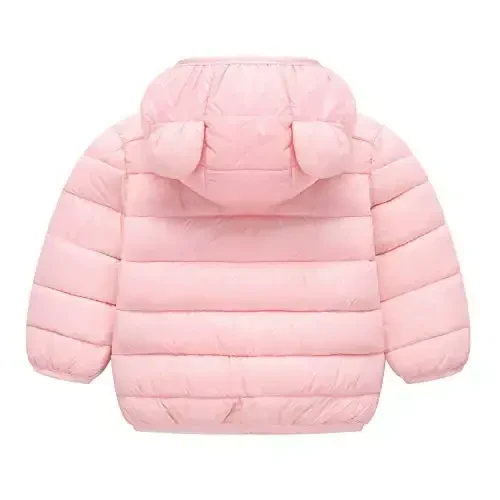 WUSENST Baby Boys Girls Winter Coats Hoods Light Puffer Down Jacket Outwear - WUSENST (1)