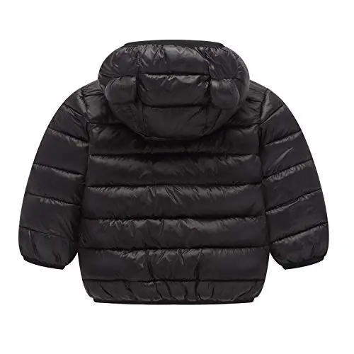 WUSENST Baby Boys Girls Winter Coats Hoods Light Puffer Down Jacket Outwear - WUSENST (1)