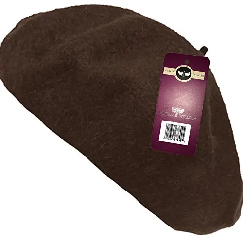 WW004 Winter 100% Wool Warm French Art Basque Beret Tam Beanie Hat Cap - 2