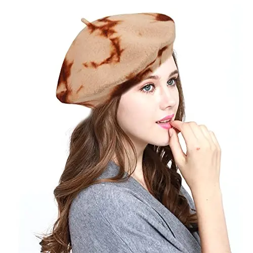 WW004 Winter 100% Wool Warm French Art Basque Beret Tam Beanie Hat Cap 