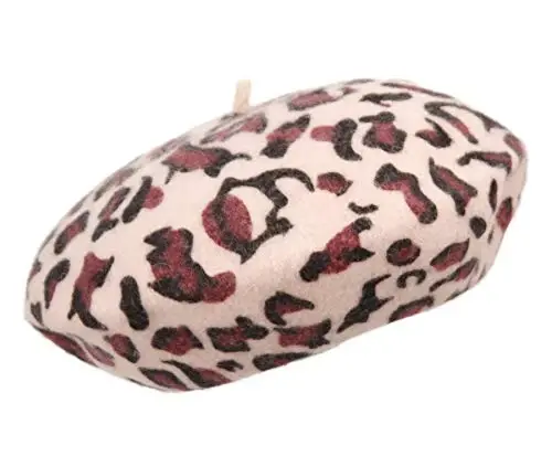 WW004 Winter 100% Wool Warm French Art Basque Beret Tam Beanie Hat Cap - WW004 (1)