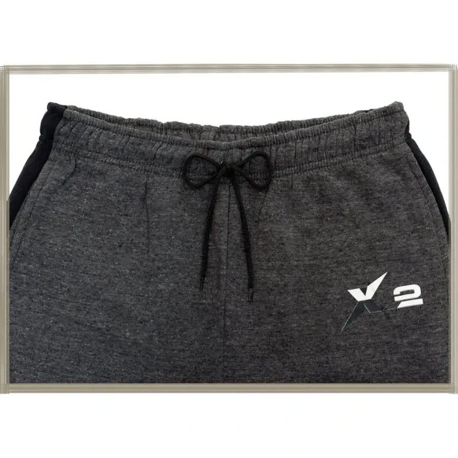 X-2 Erkaklar sport kostyumlari 2 qismli to'plam To'liq fermuarli sport kostyumi Erkaklar kapüşonli sport kostyumi Sport to'plami Ko'mir Large - 4