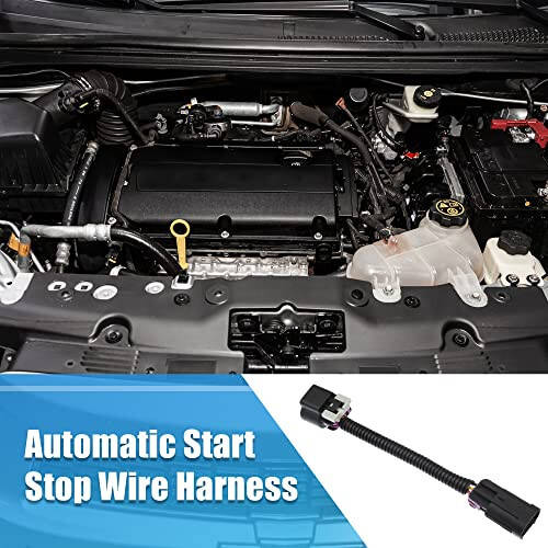 X AUTOHAUX Auto Start Stop Disable/Delete/Canceller Wire Harness for Chevrolet Equinox 2017-2018 for Chevrolet Malibu 2016-2018 for Chevrolet Cruze 2015-2018 for Cadillac XT5 2016-2018 - 3