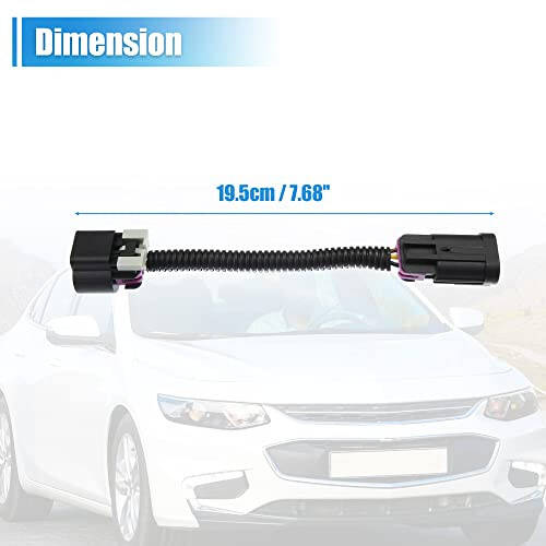 X AUTOHAUX Otomatik Çalıştırma Durdurma Devre Dışı Bırakma/Silme/İptal Kablo Demeti Chevrolet Equinox 2017-2018 Chevrolet Malibu 2016-2018 Chevrolet Cruze 2015-2018 Cadillac XT5 2016-2018 İçin - 7