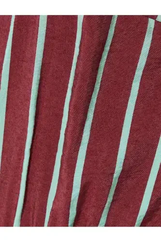 X Melis Ağazat - Viskon Tulum İnce Askılı Bol Paça Cepli Beli Lastikli - 6