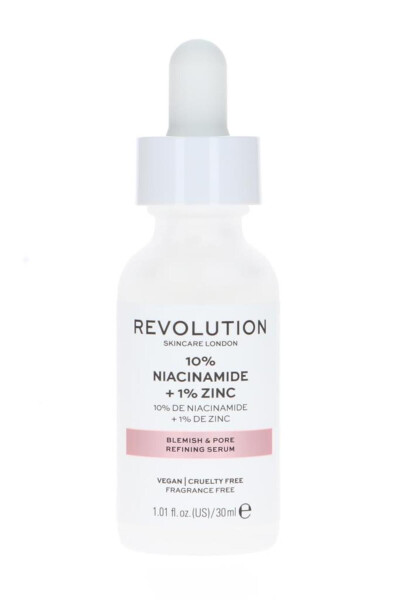 Revolutıon X Nıhal 10% Nıacın & 1% Zınc Serum 30ml - 4