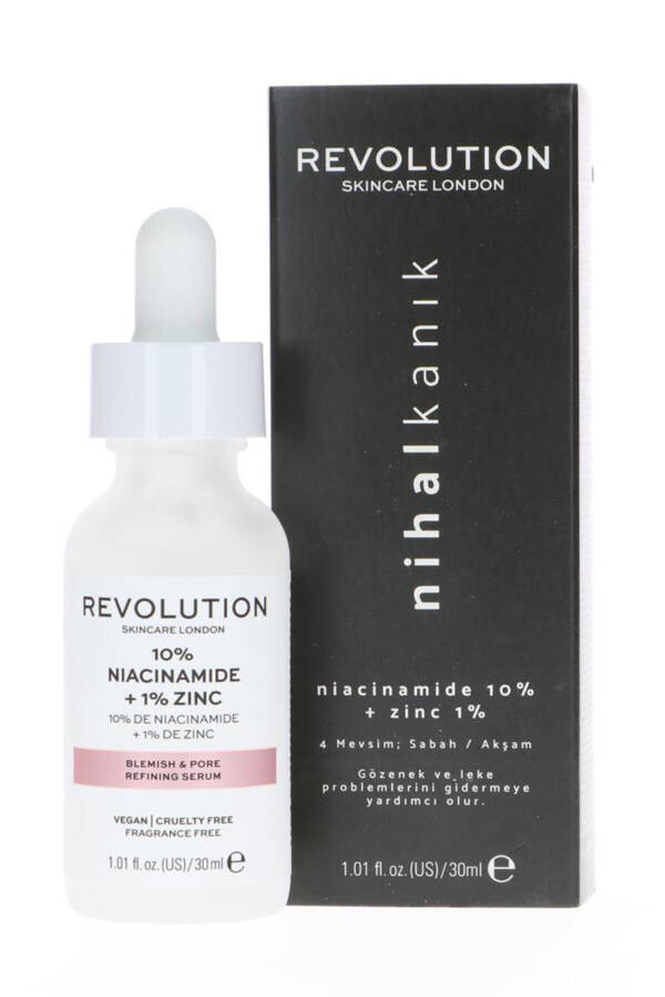 Revolutıon X Nıhal 10% Nıacın & 1% Zınc Serum 30ml - 1