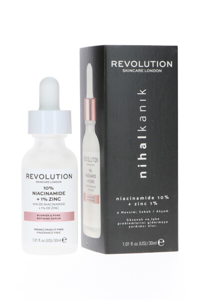 Revolutıon X Nıhal 10% Nıacın & 1% Zınc Serum 30ml - 8