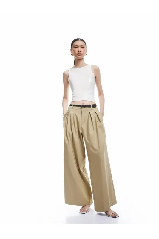 X Sima Tarkan - Viscose Blend Slim Fit U-Neck A - 1