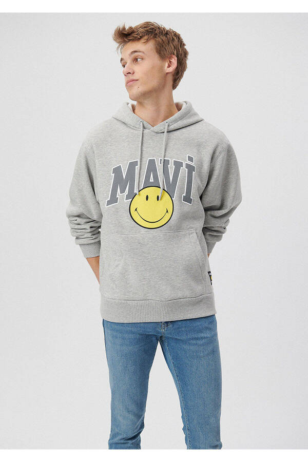 X Smiley Originals Grey Sweatshirt 0s10060-80196 - 23