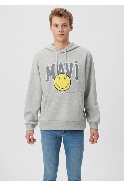 X Smiley Originals Grey Sweatshirt 0s10060-80196 - 17