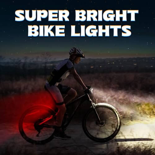 X-TIGER 8 LED 2000 Lumen Bike Lights, Ultra Bright Bike Headlight with Battery Display, 10000 mAh USB C Rechargeable Bicycle Light, Mountain Road Bike Accessories Fit All Bikes - 12