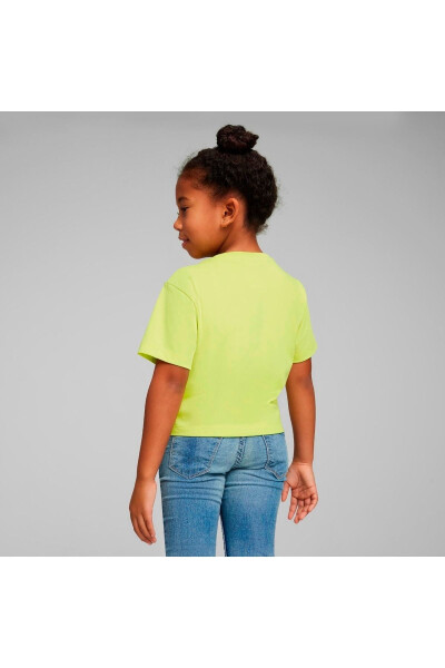 X Trolls Graphic Kız Çocuk Yeşil Yuvarlak Yaka Tişört - 3