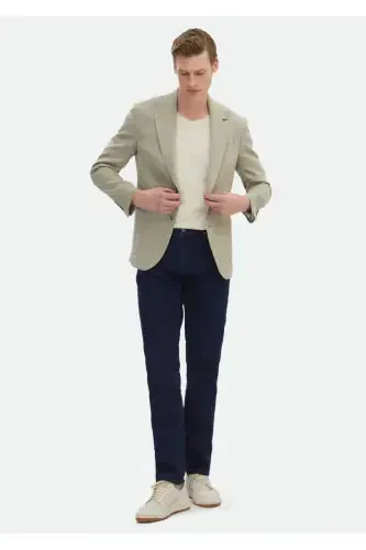 Хаки рангли Zeroweight Slim Fit пахта аралашмасидан тикилган куртка - 3