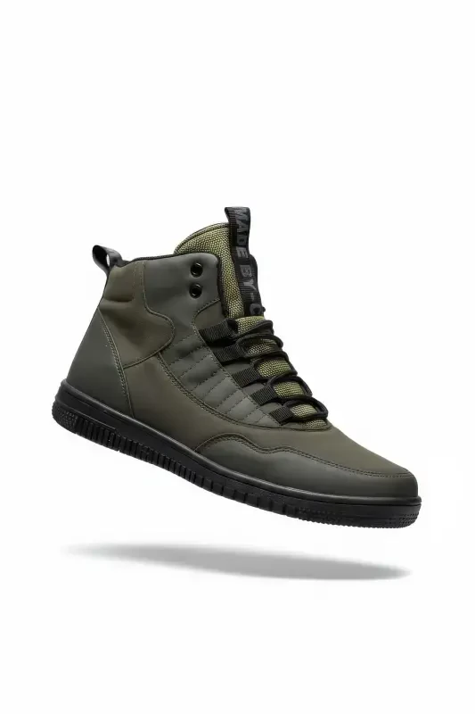 Хаки Зеленый Мужской Сникер Бот-Хаки Зеленый - RICCON