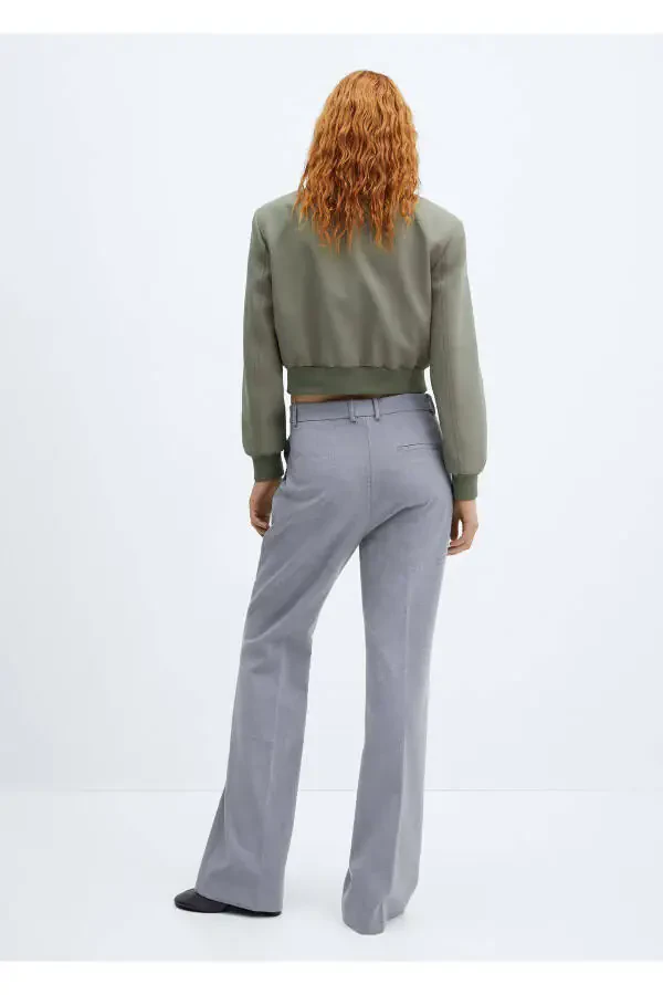 Хаки женская куртка 57076019 - 9