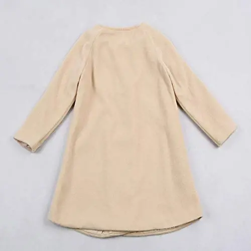 XFGLCK Toddler Baby Girls Coats Cloak Button Jacket Outerwear Fall Winter Clothes - 6