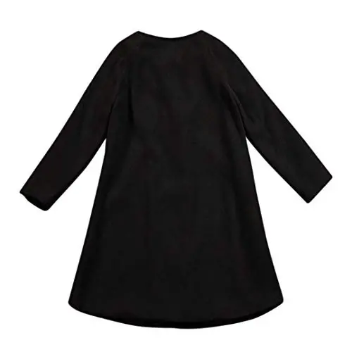 XFGLCK Toddler Baby Girls Coats Cloak Button Jacket Outerwear Fall Winter Clothes - 4