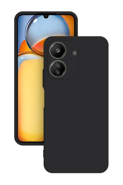 Xiaomi Redmi 13C Telefon Uchun Kamera Himoyali Silikon Rezinali Orqa Qopqoq - EONAKS (1)
