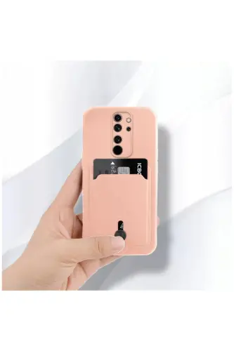 Xiaomi Redmi 9 moslamasi uchun kartali Sweet yumshoq silikon moslama Rose Gold-Rose Gold - 2