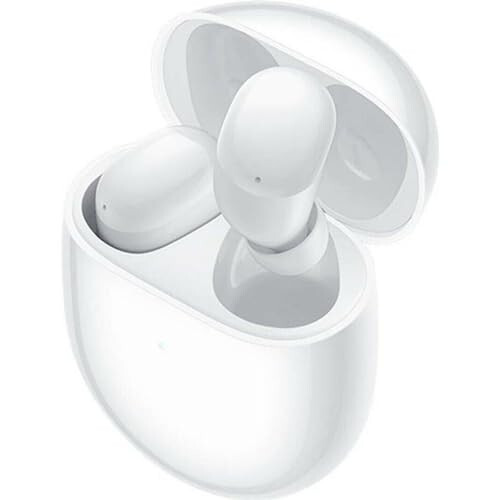 Xiaomi Redmi Buds 4, 35dB gacha Hybrid ANC, 30 soatgacha Uzun batareya muddati, Ikkita mikrofonli Shovqinni kamaytirish, 10mm Dinamik haydovchi, Ikkita Shaffoflik rejimlari, IP54 darajali chang va suvga chidamlilik, Yaltirash oq - 6